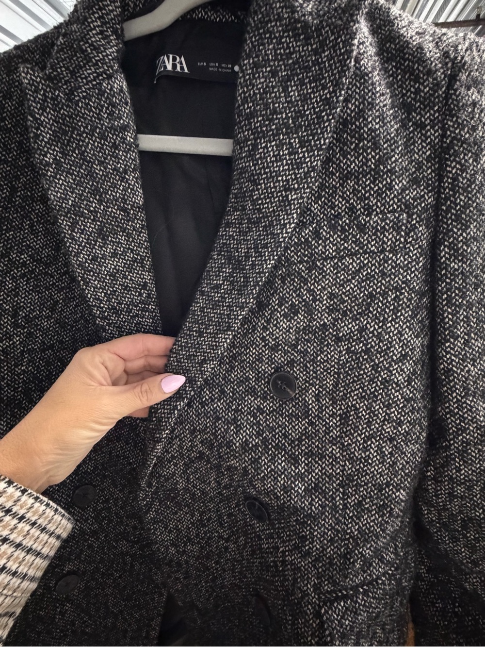 Zara wool blend blazer limited edition - Picture 2 of 3
